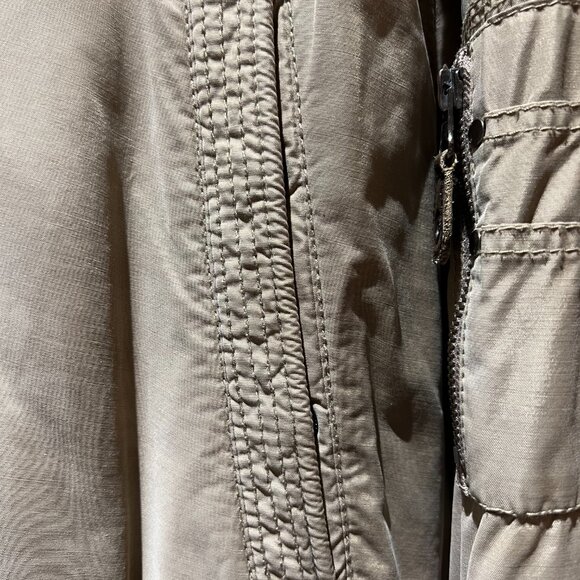 Triple Five Soul Hooded Winter Jacket    Tan Beige Brown   Vintage – Circa 2003 - Picture 7 of 13